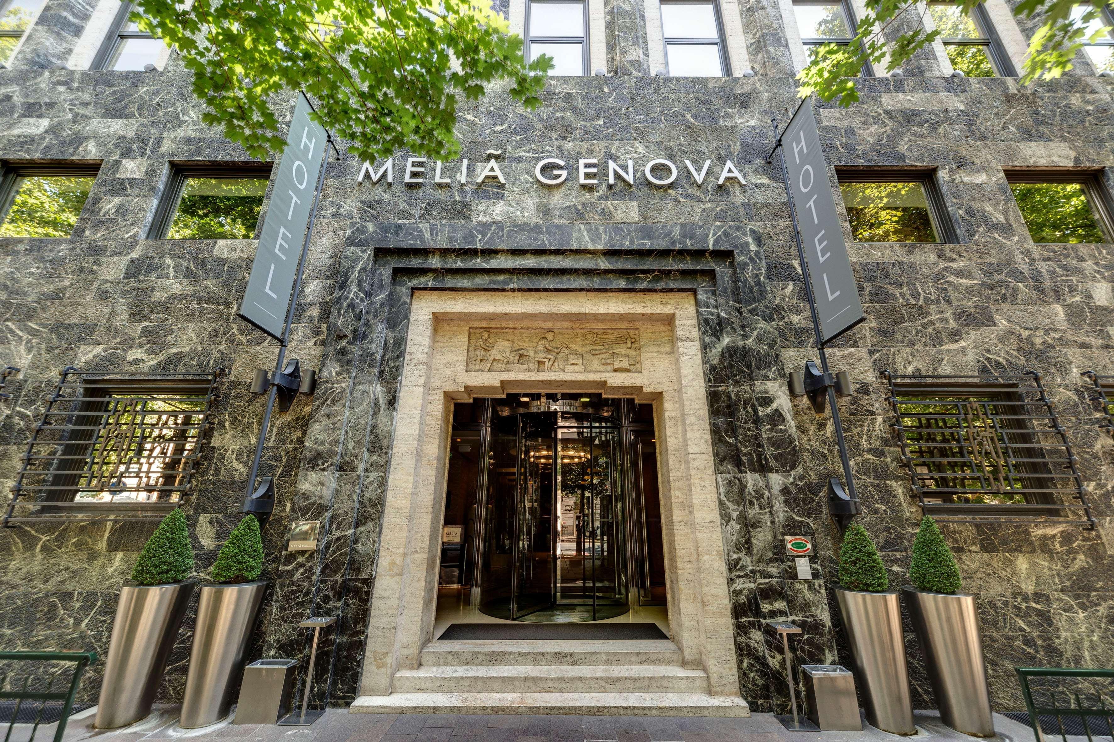 Melia Genova Hotel Luaran gambar The hotel's entrance